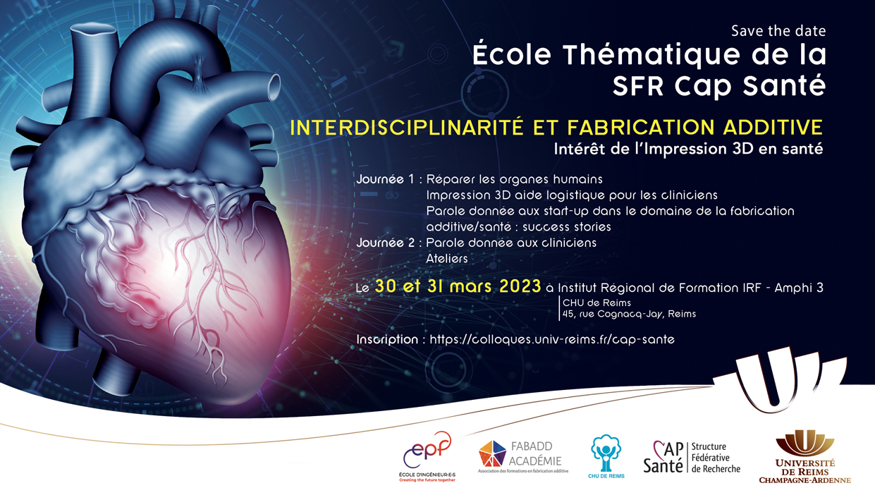 Ecole thématique de la SFR Cap Santé 2023